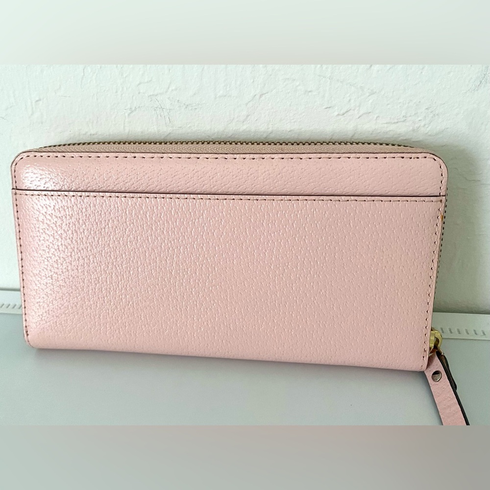 Kate Spade Set New York Grove Street Neda Pink Satchel Bag and Wallet Zip around - Picture 14 of 16